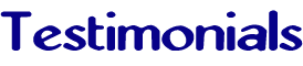 Testimonials